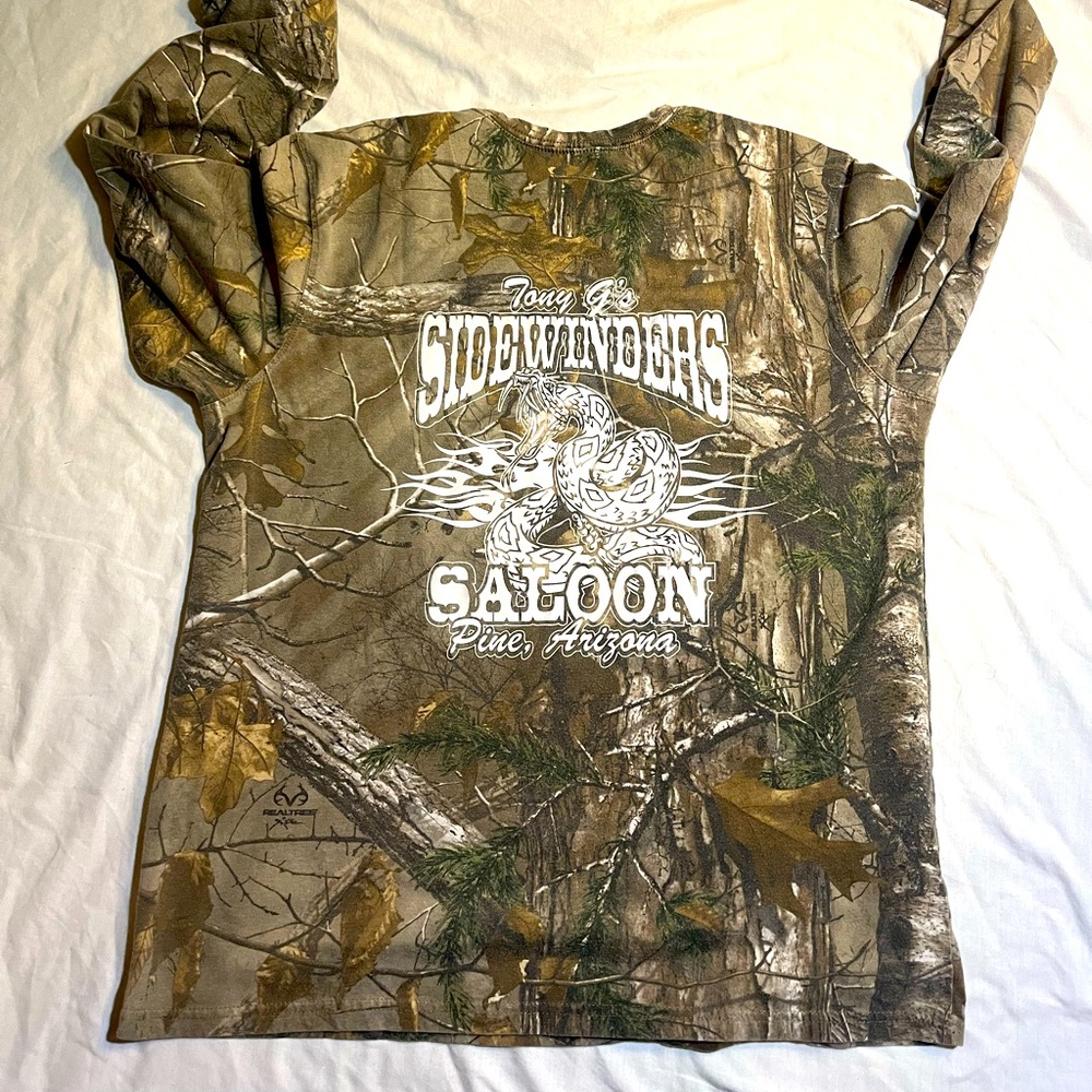 Green camo long sleeve  shirt